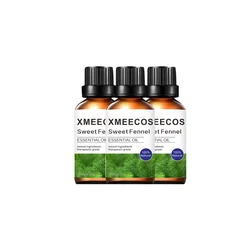 Factory Refining Wholesale 30ML Pure Essential Oils Aromatherapy 100% Pure Organic Sweet Fennel Custom Logo Essential Oil