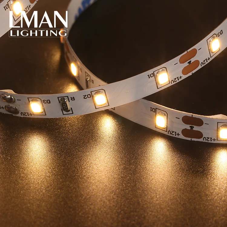 3ounce Pcb Bare Board 8mm Width Warm White Light Dc 12v 24v 4.8w Smd 2835 Led Strip