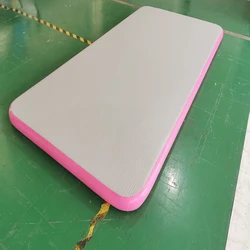 Custom Size Pattern 2.2M Wrestling Floor Floating Yoga Jumping Tumbling Tumble Air Track Inflatable Gymnastics Mat