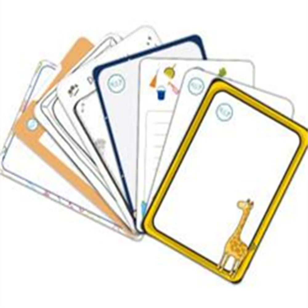 Customized Whiteboard Logo Stickers Decorative Erasable Magnetic Refrigerator Stickers with UV Printing for Home or Office Use