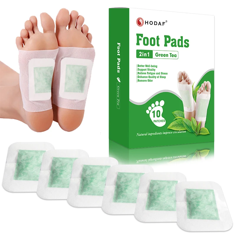 2022 ODM OEM Service Health Care Products Chinese Herbal Beauty bamboo Detox Foot Patch detox foot pads