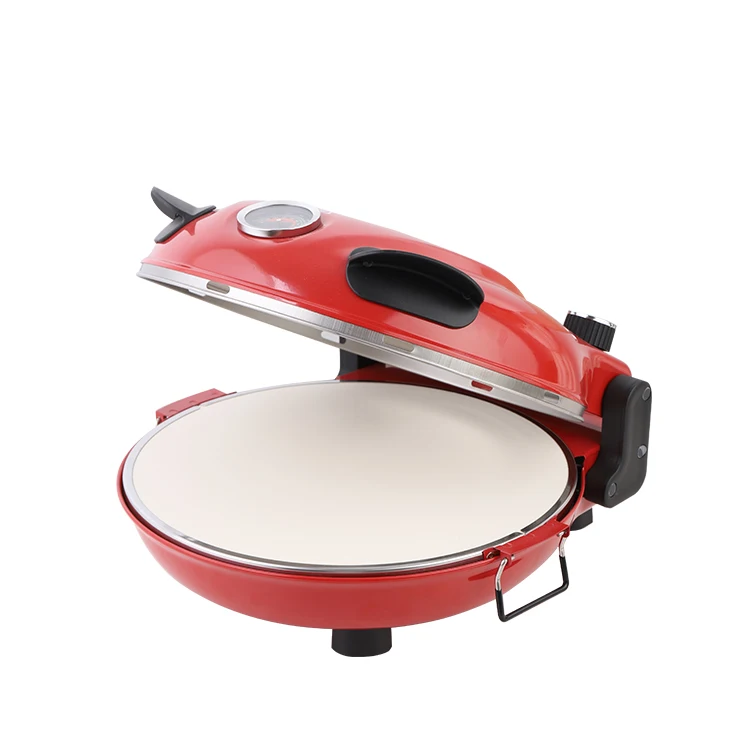 China Manufacturer Fast Food Big Size Electric Pizza waffle Maker In Italy Built In Pizza Oven