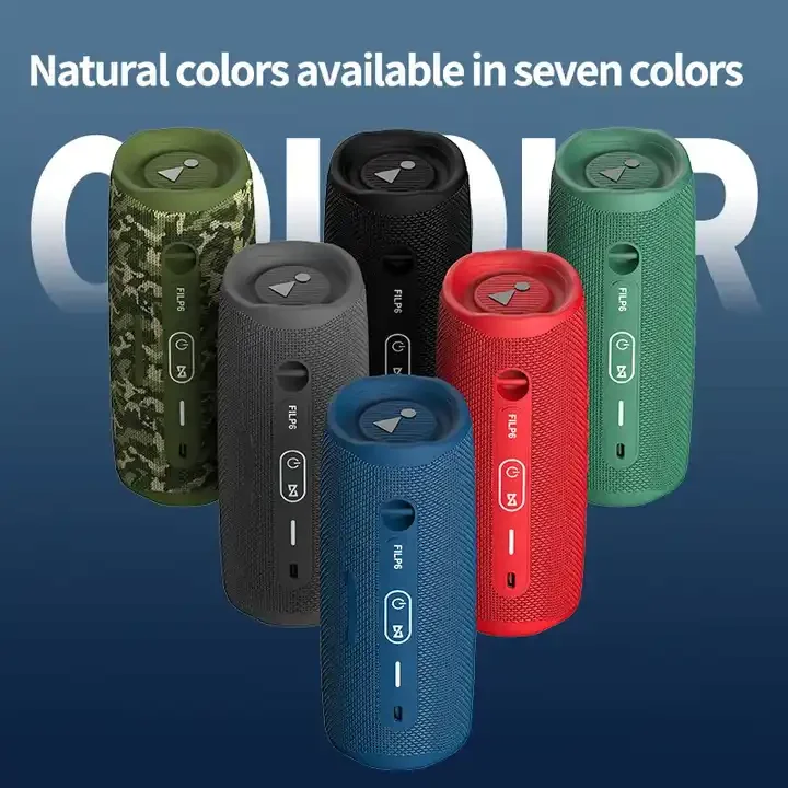 Fashion Flip6 Speakers Sports Waterproof Portable speaker wireless bass outdoor flip6 speaker