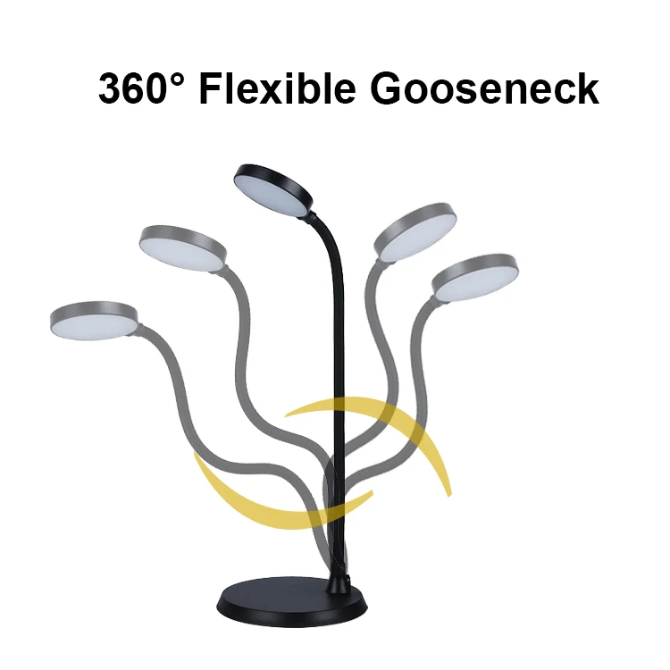 3 Step Dimmable Timing Erp Ce Rohs Eye Care Gooseneck  Study Reading Stand Smart Magnetic Desk Lamp Portable Led Lamp