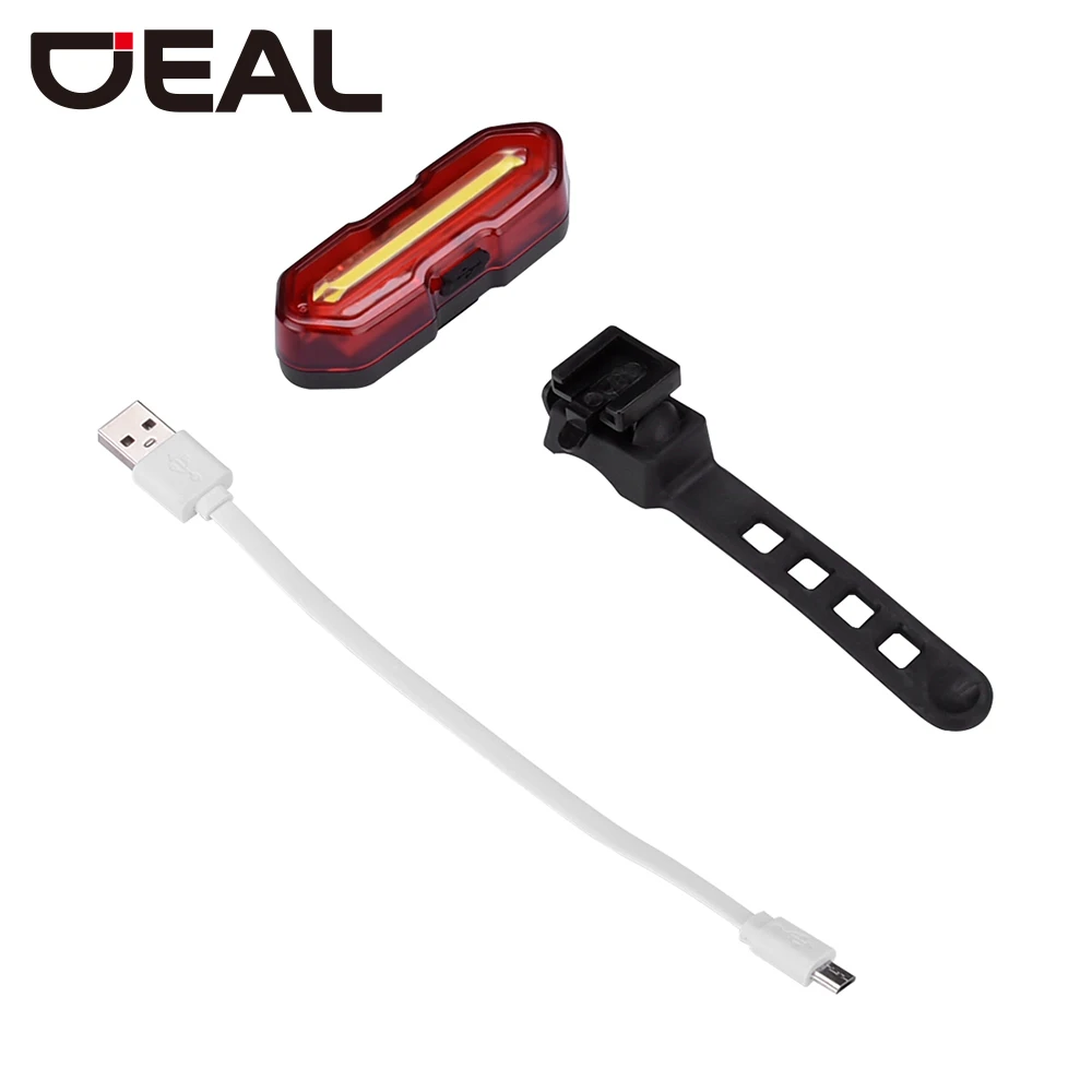 U-IDEAL Cycling Taillight Led Waterproof USB Riding Rear Light