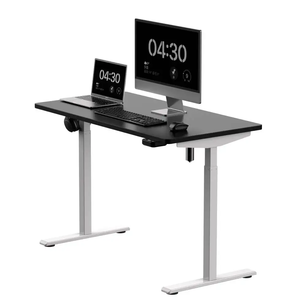 new model home office desk adjustable electric height adjustable standing desk for sale