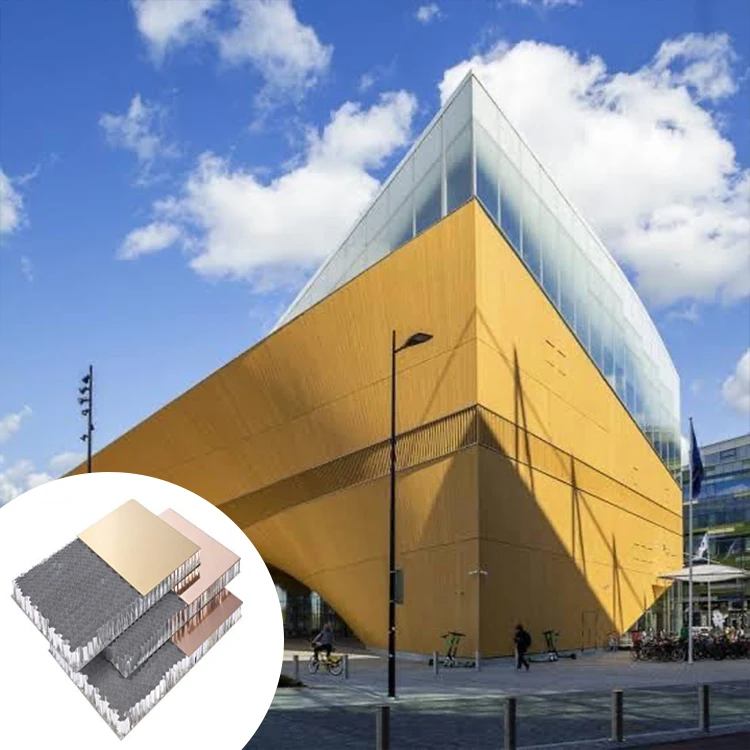 China Supplier Oem Design Cladding Exterior Metal Curtain Wall Aluminum Composite Veneer Panels
