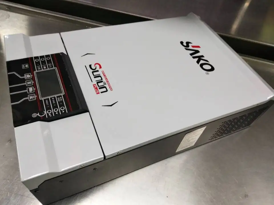 SHENZHEN Solar Inverter Manufacturer SAKO hybrid solar inverter 3KW 5KW  Pure Sine Wave Solar Inverter work without battery