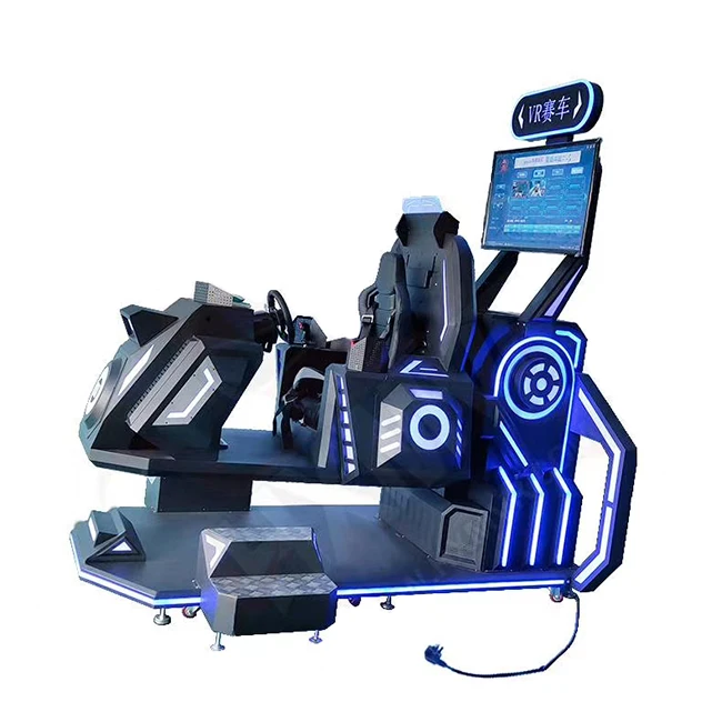 Interactive 360 Degree VR Shooting Flight Racing Simulator Cockpit Indoor Spacehip Interactive VR for Malls