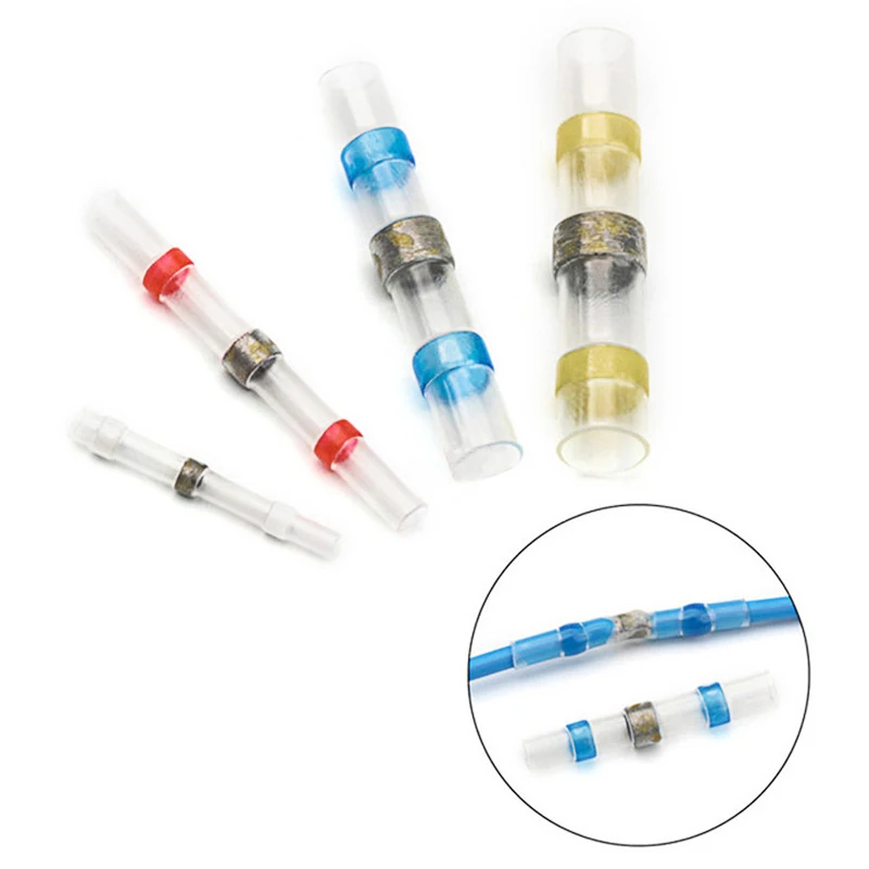 
Solder Seal Heat Shrink Wire Butt Connectors Ip67 Wire Connector Kit 