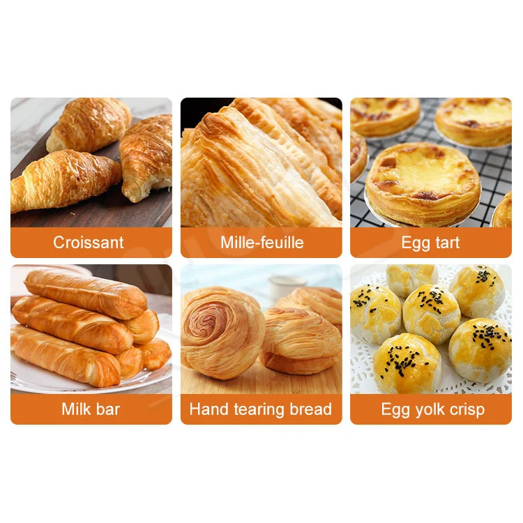 MY Commercial Bake Equipment Somerset Laminadora De Masa Puff Pastry Sheeter Laminating Croissant Dough