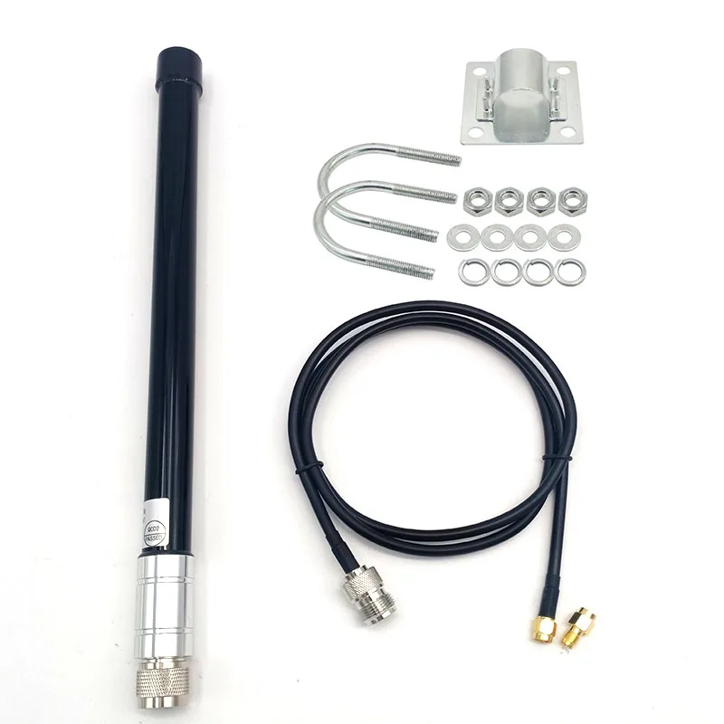 Hot Selling  3dbi 5.8dbi 8dbi 10dbi 12dbi 868mhz 915mhz Lora Fiberglass Antenna