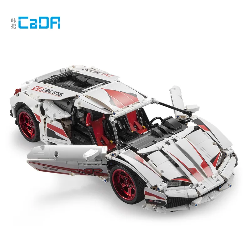 
CADA Endurance racing technology series model puzzle assembly plug-in boy toy car C61016-8 