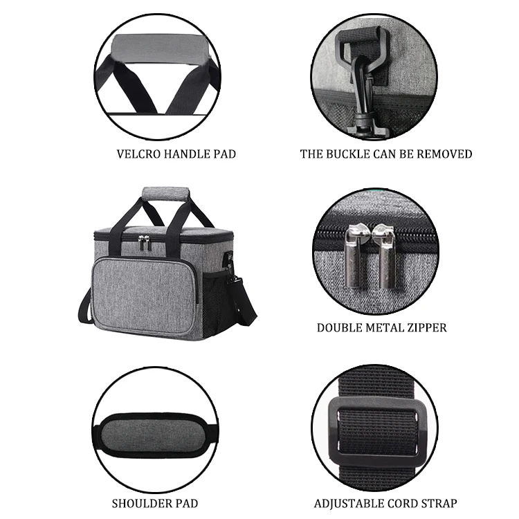 Customized Premium Isothermic Ice Cooler Bags Freezer Cool Bag Leakproof Insulated Lunch Tote Bags To Keep Food