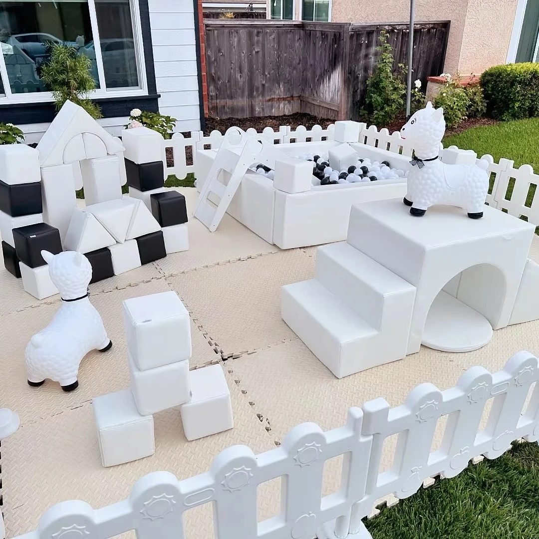 New Style Safe And Non-Toxic Kids Soft Foam Play Sets Indoor Playground Toddler Soft Play Equipment