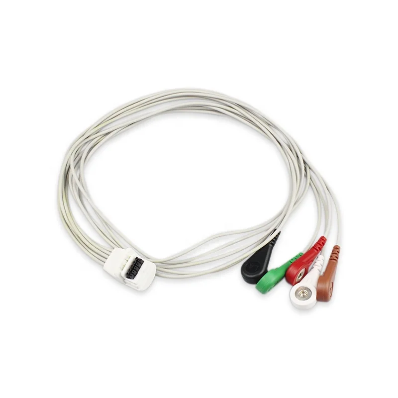 5 Lead АХА Mortara H3 Холтеру кабель ECG кабели