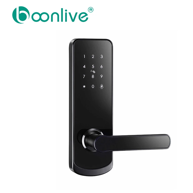 Boonlive Shenzhen Wireless Wifi Remote APP Door Lock House Building Smart Access Door Lock Apartment Bluetooth Lock