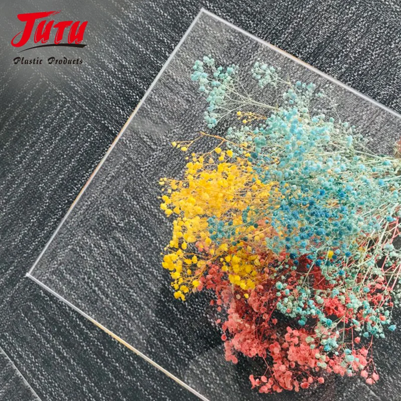 JUTU 2mm 3mm 5mm 6mm 8mm Clear Acrylic Sheets Cut to Size PMMA Transparent Acrylic Sheets