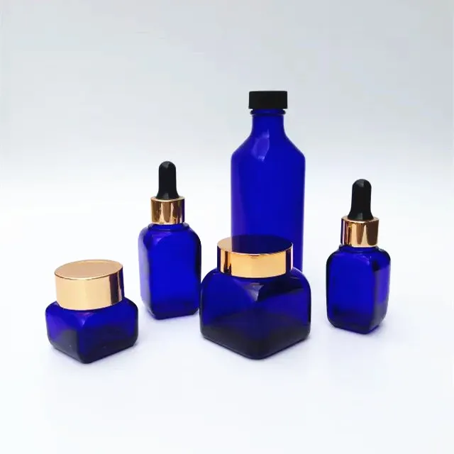 
Empty Violet Frosted Glass Bottle for Essential Oil Hair Oil Bottles 30ml Glass Dropper Bottles Essens Care Lotion Rubber 