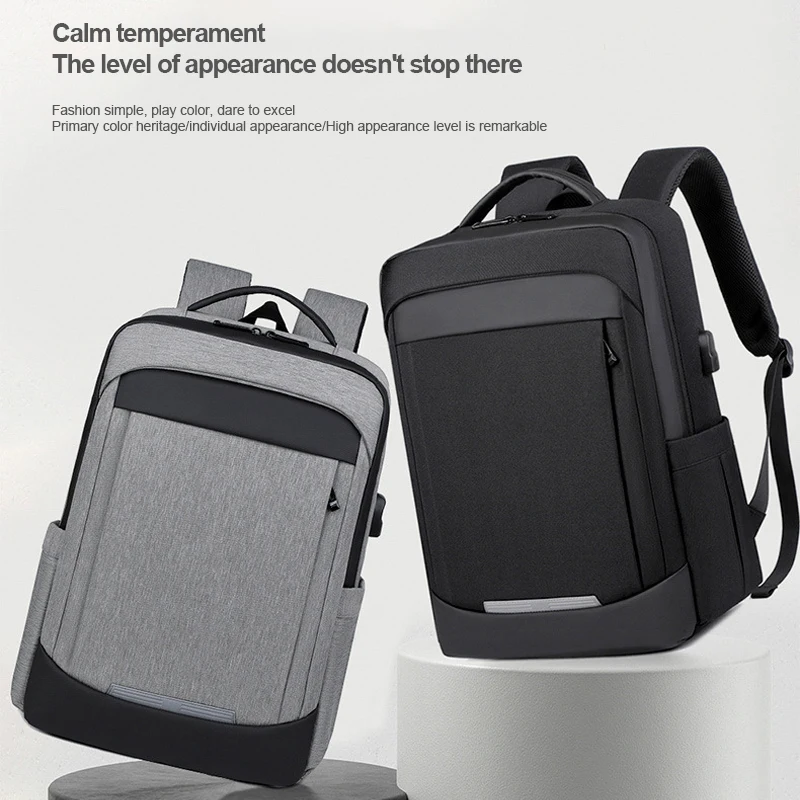 Custom Oxford Business Travel Backpack for Men Casual Sports Student Back pack Large Capacity Computer Bags Fashion Laptop Bags