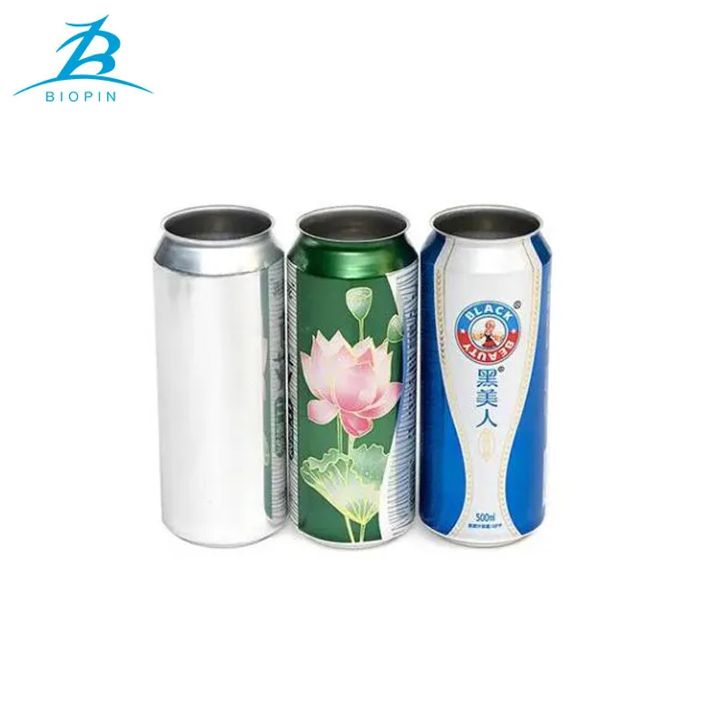 Hot sale beer can blank  500ml aluminum beer can manufacturers with beverage cans