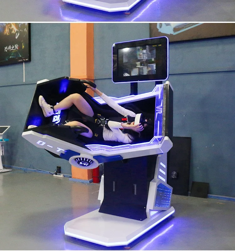 ShallxR 9D VR Flight Simulator Virtual Reality 360 720 Degree Rotating