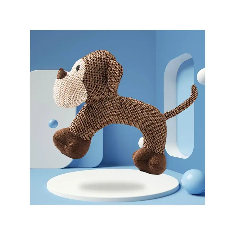 Hot Selling Lion Flurry Animals Shaped Dog Tug Toys, Indestructible Dinosaur Washable Pet Squeaky Chew Toy For Dogs