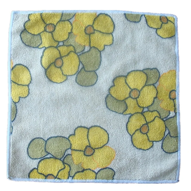 Best Quality promotional microfiber printed hand towel small microfiber towel