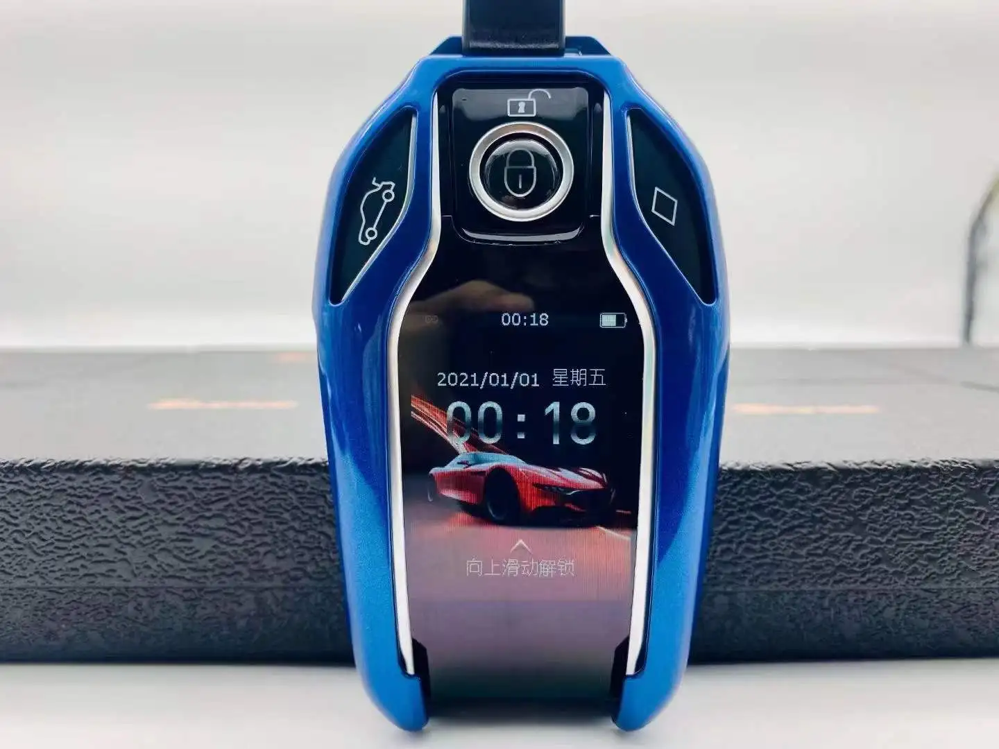 TK800+ Smart Lcd key Keyless entry Remote touch Screen key car alarm systes