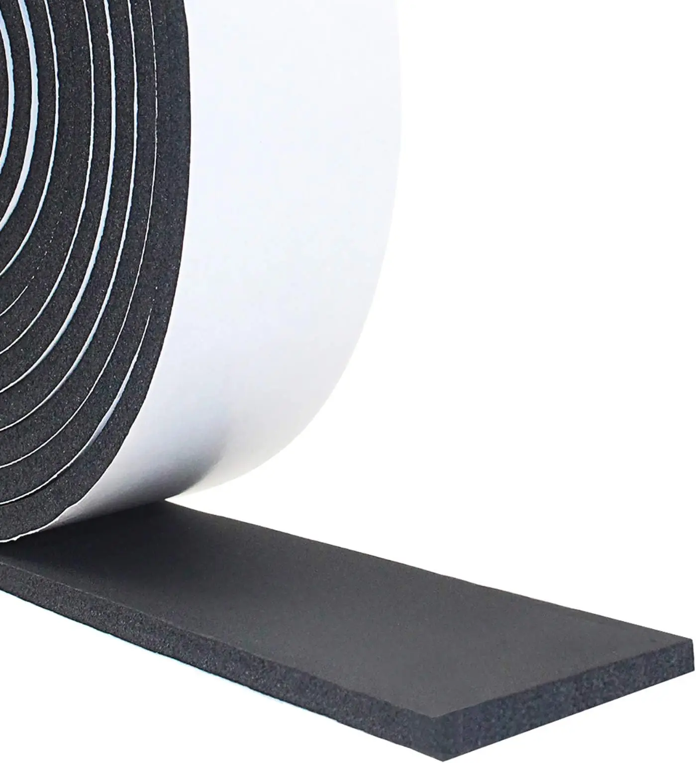 Self adhesive expanded neoprene sponge strip Foam Tape Weatherstrip Density Foam Insulation Strips Foam Seal Weather