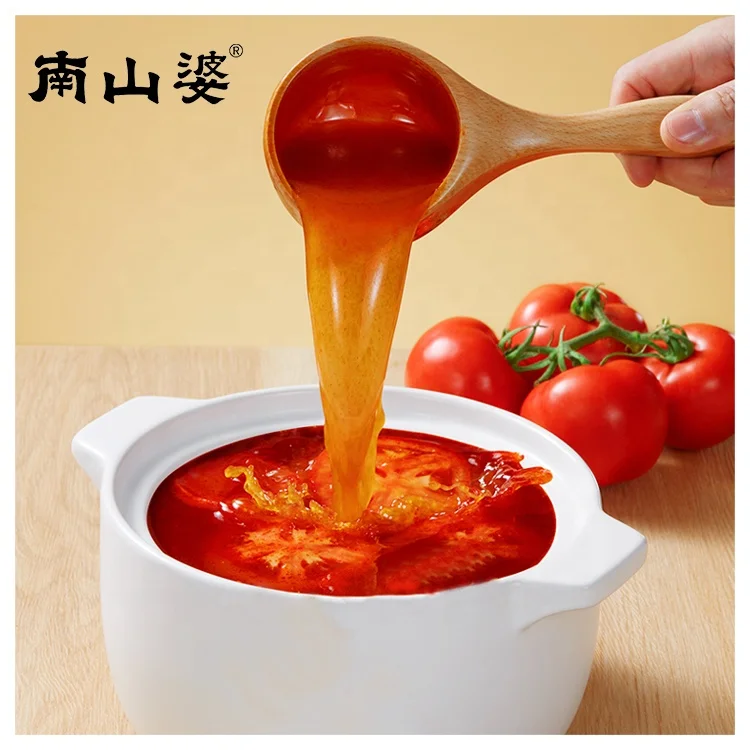 NANSHANPO wholesale mini manufacturers sauce 13ml*50 bulk packets bags en sachets ketchup tomato sour soup