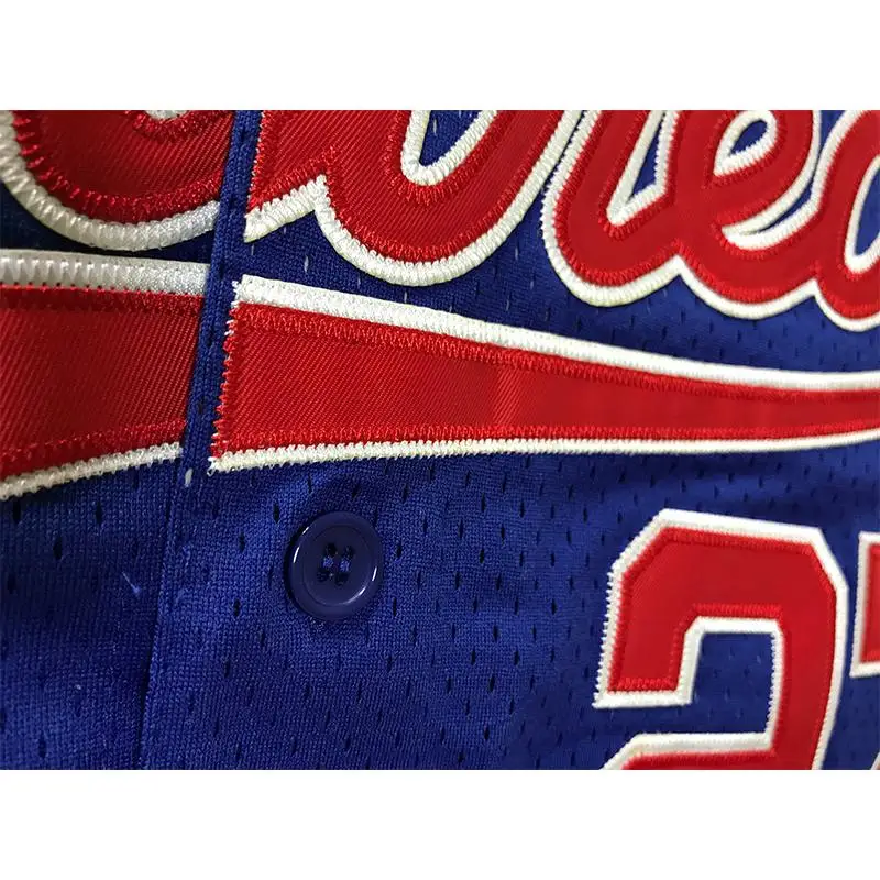 Short Sleeve Cheap Blank Baseball Jersey Wholesale Sublimation And Embroidery World Baseball Jersey Manufacturer