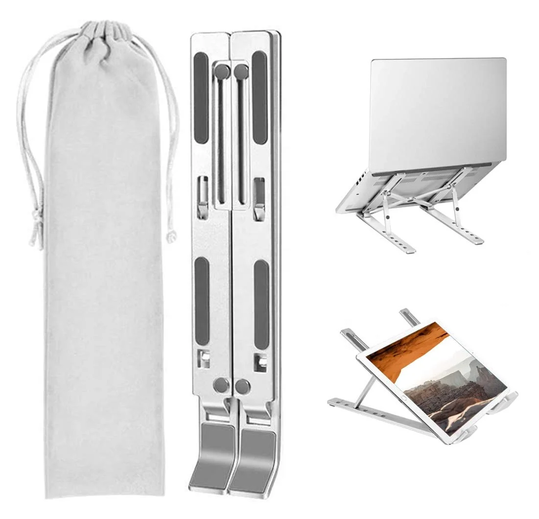Original Factory Direct Selling Aluminum Foldable Laptop Stand Notebook Holder Computer Stand Holder