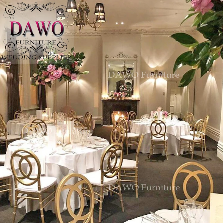 white painting iron wholesale used banquet chair