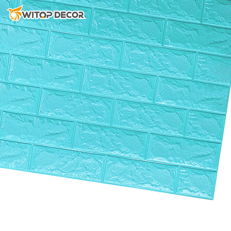 Wall Stickers Autoadhesivo Papel Tapiz 3d Pe Foam Wallpapers Bricks