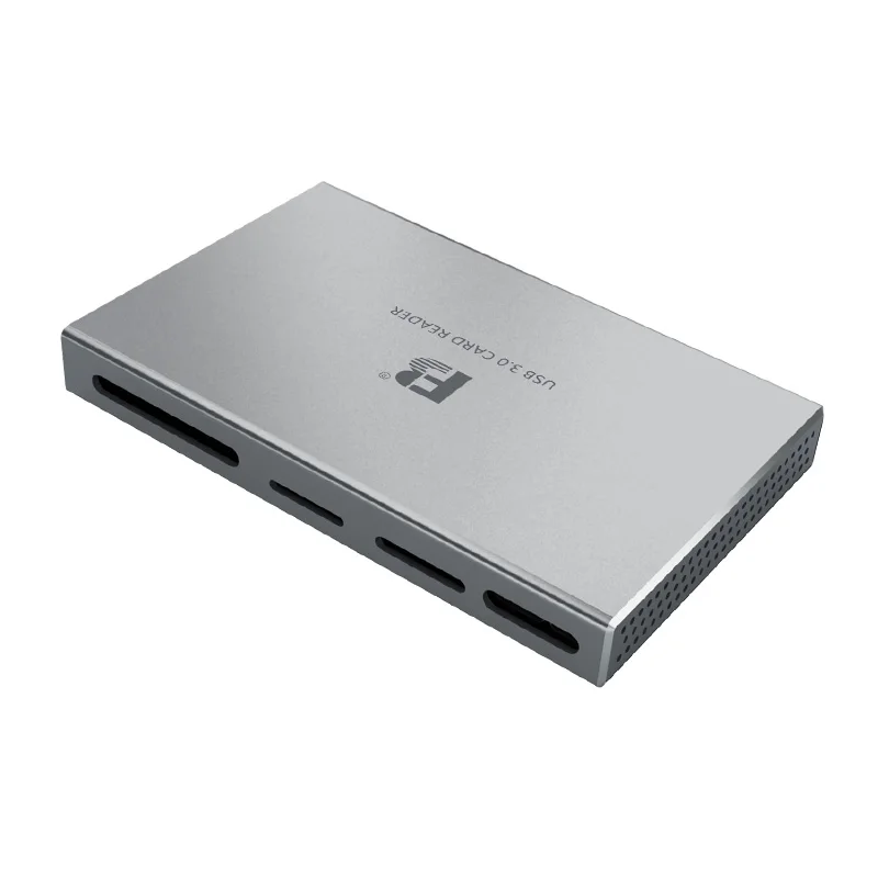FB-886 Metal shell USB3.0 high-speed CF SD MS M2 TF card reader for Camera Laptop Pc