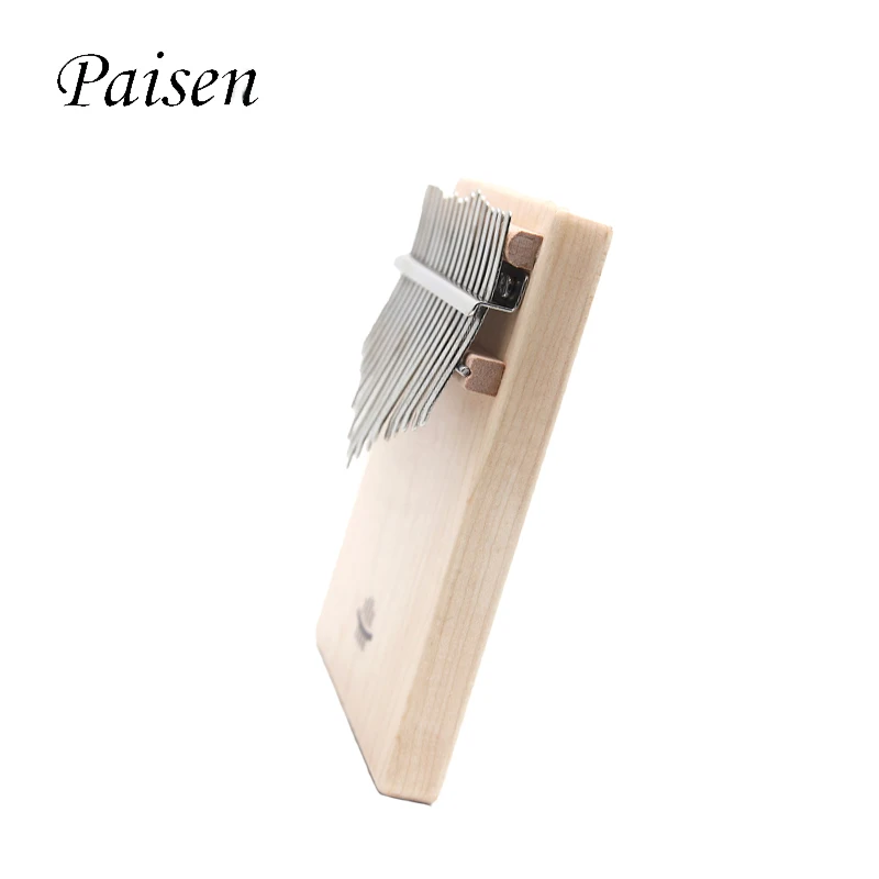 2020 wooden kalimba thumb piano oem maple kalimba diy logo Paisen manufacture