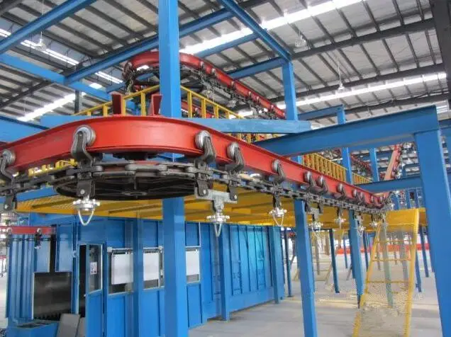 Overhead Conveyor Chain and Trolley for Powder Coating Line X348