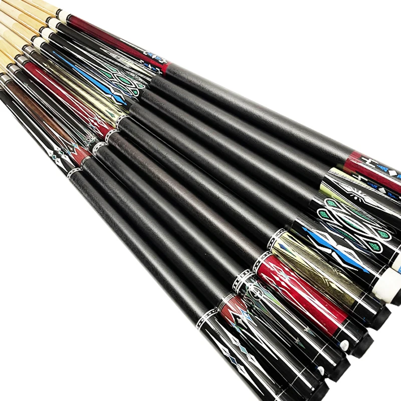 High Quality 1/2 Handmade Cue Snooker&Brilliard Pool Snooker Cue, Center Joint Billiard Pool Cue