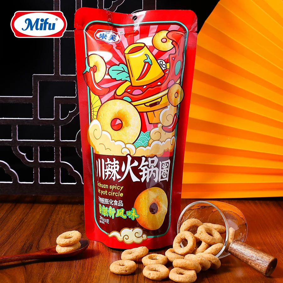 Wholesale Biscuits Baged Delicious Casual Snack Non-fried Baking Biscuit Circles For Home Office