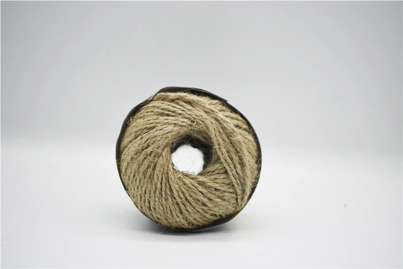 
Factory direct 100% hemp rope 3 strands hemp ball creative handmade DIY woven rope 
