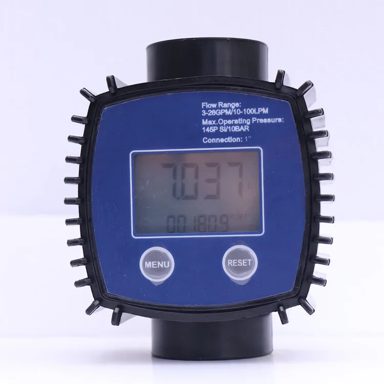 Высококачественный электронный цифровой расходомер из нержавеющей стали с внутренней резьбой/турбинный расходомер для воды