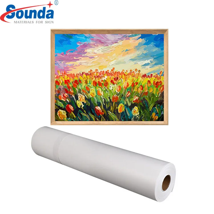 SCE-CC360M художественный принт 100% хлопок чернила экосольвентные матовый холст