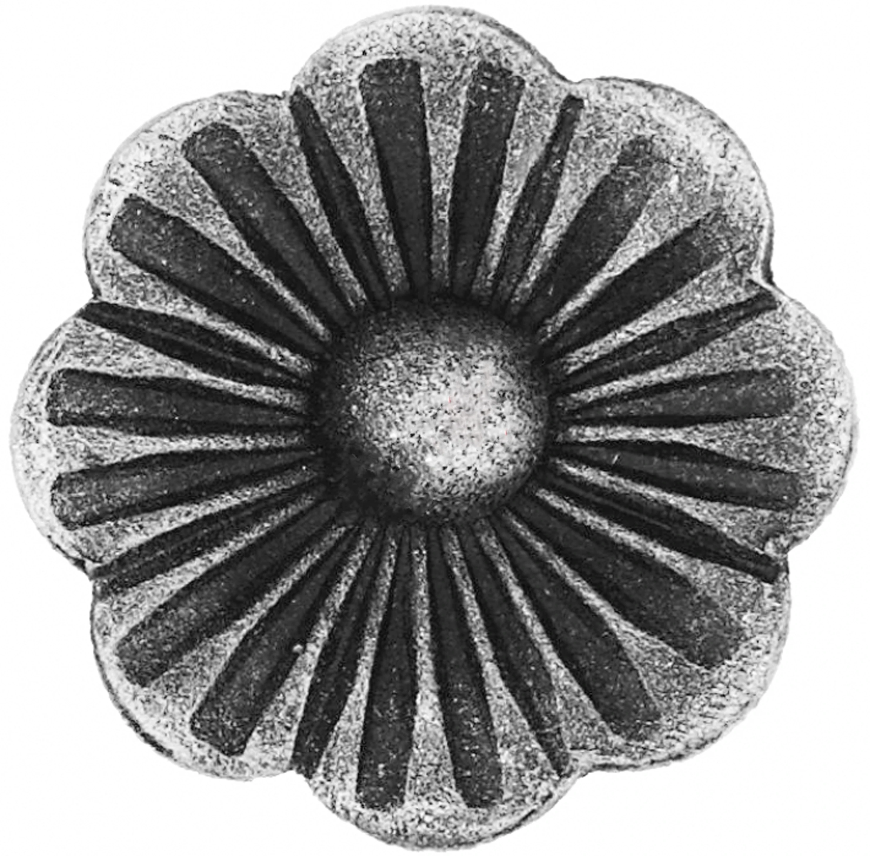 Gate steel flowers iron stamping flowers wrought iron leaves