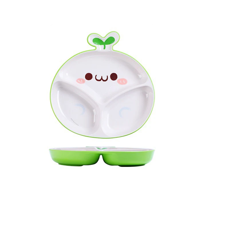 Good service kids melamine diner plates print melamine plates