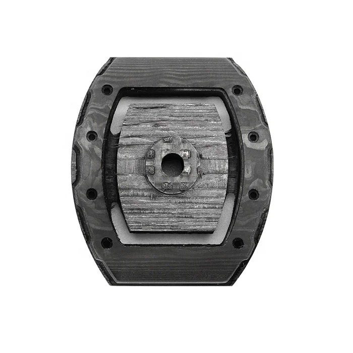 New watch case material carbon fiber watch with custom made  design