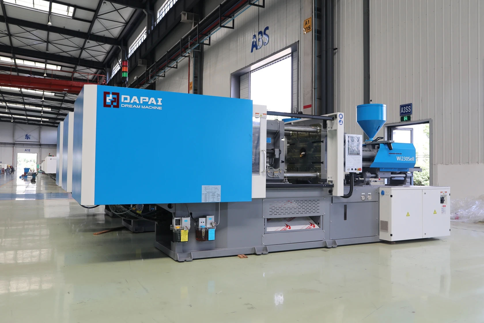 DAPAI FANUC Servo Motor 350Ton Plastic Crate Injection Molding Machine