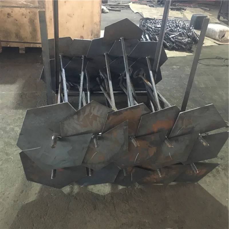 Hot dip galvanized Rebar Ground Anchor Stakes Concrete Ground Screw Anchor