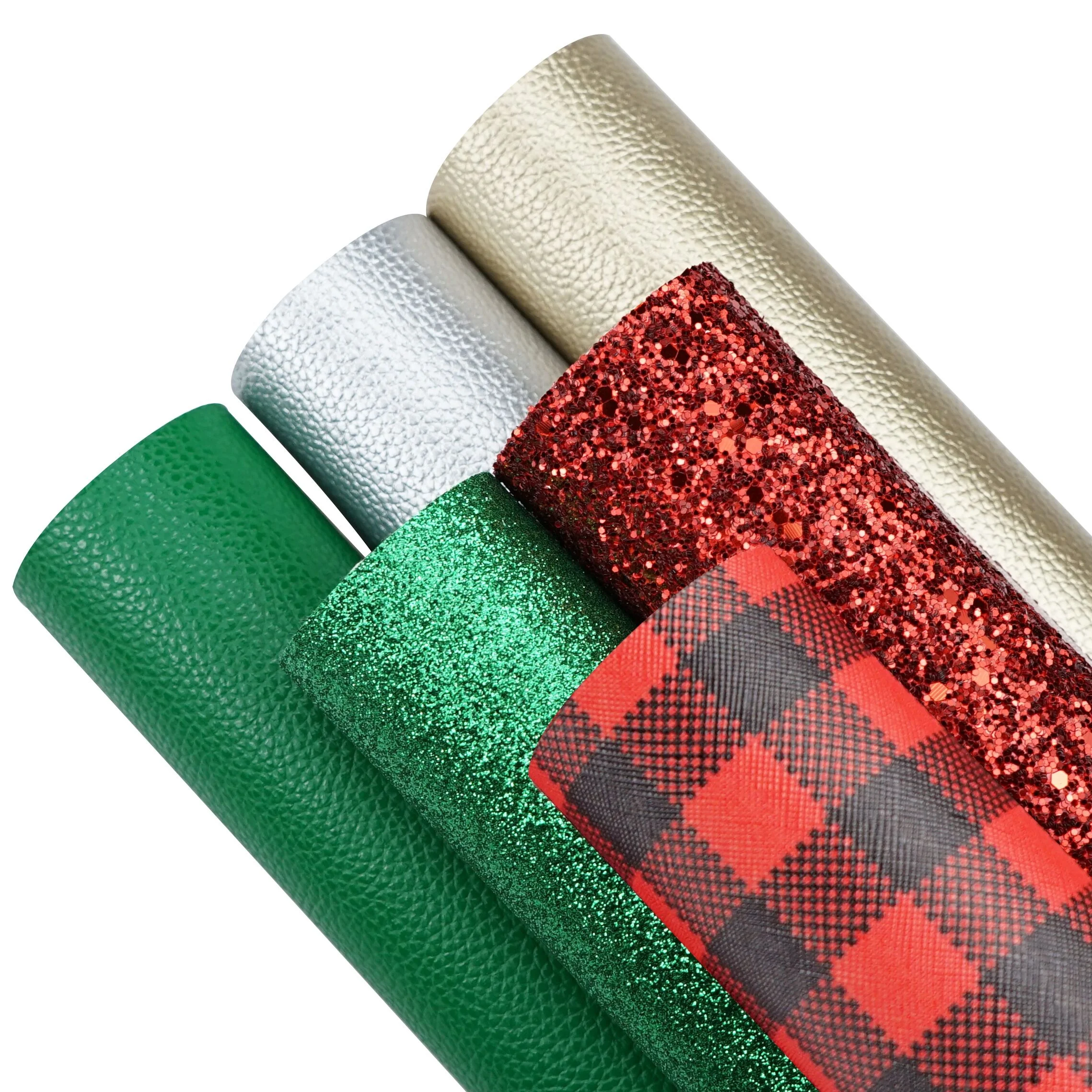 Жемчужная крупная блестящая ткань из искусственной кожи, включая 6 видов кожаных листов для изготовления бантов из синтетической кожи и сережек