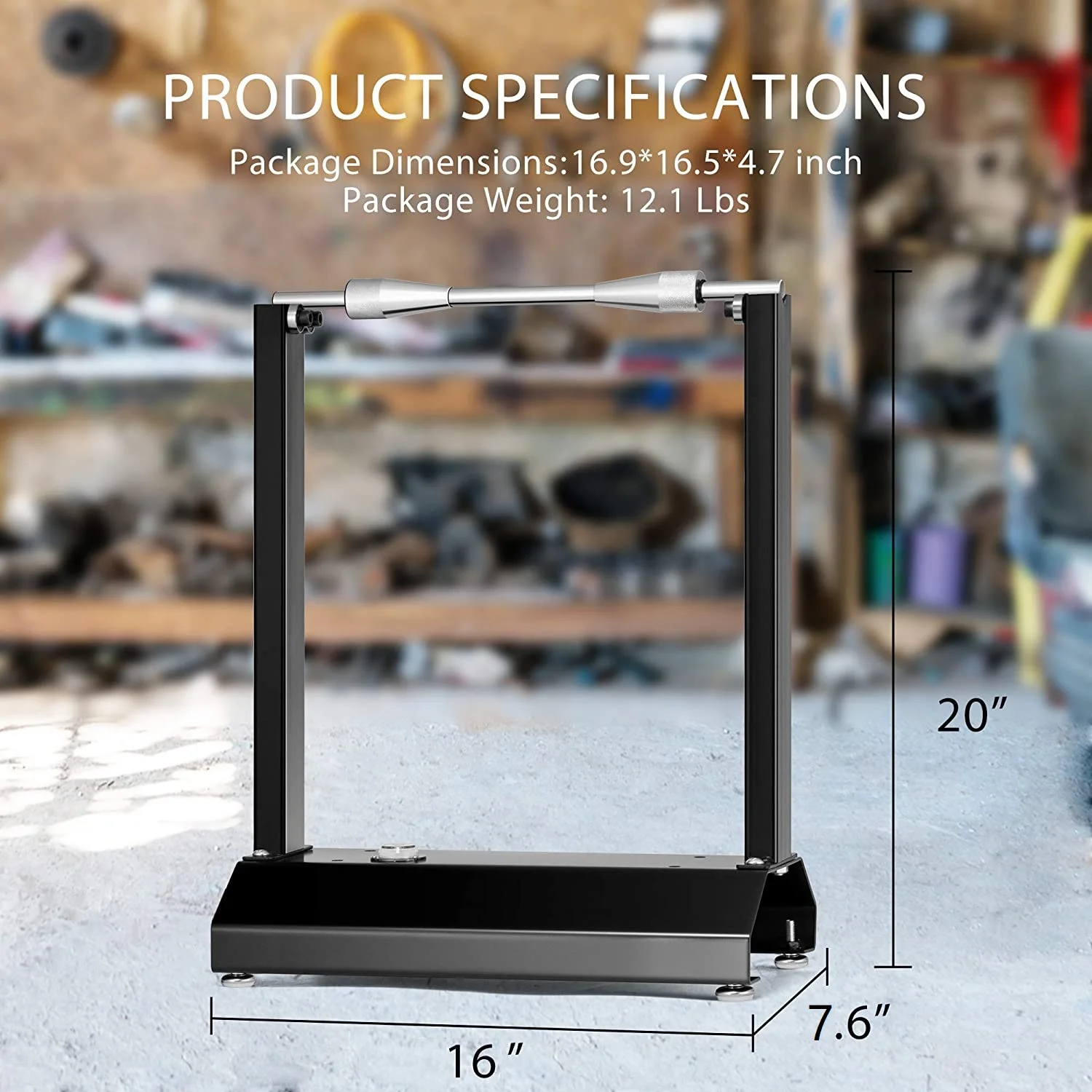 Балансировка стальных шин и балансировка колес для мотоцикла, подставка для ремонта колес 28 дюймов с черным порошковым покрытием